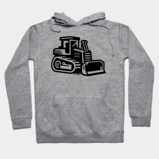 Construction Bulldozer Hoodie